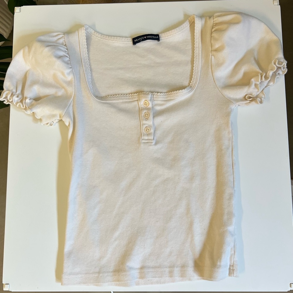 Brandy Melville Square Neck Top